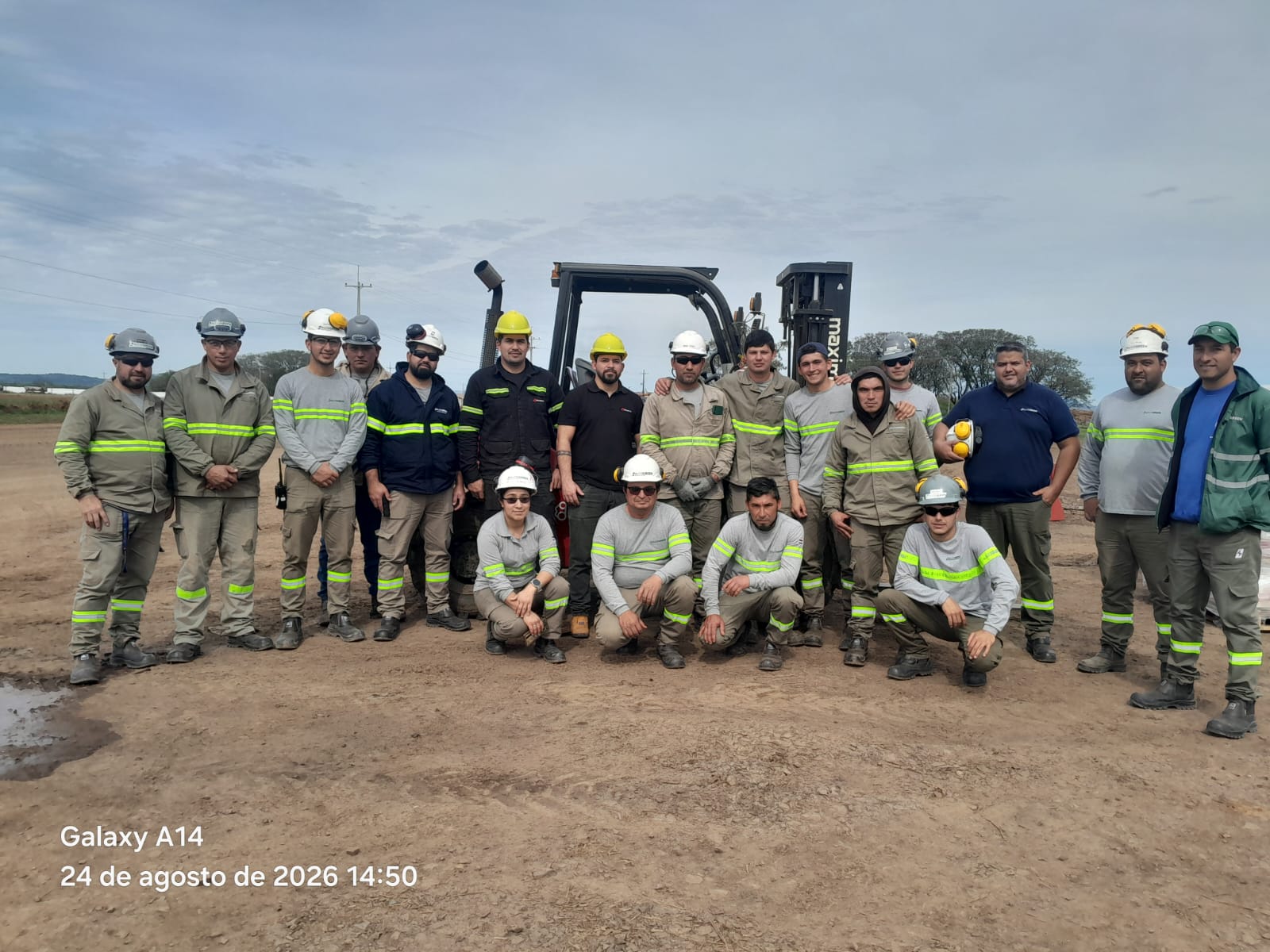 Capacitación en uso de montacargas